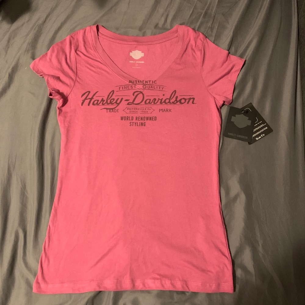 NWT Harley Davidson V-Neck